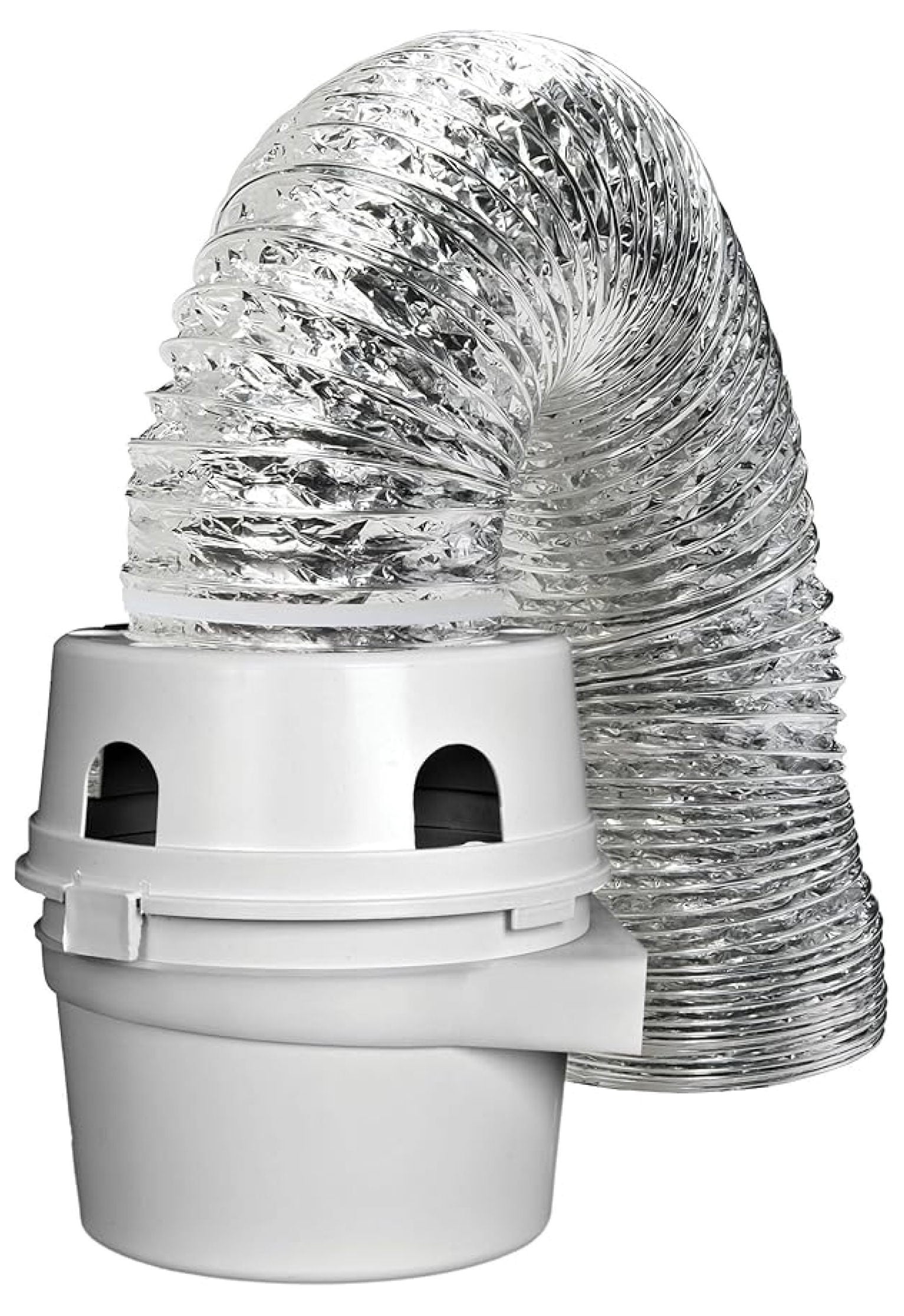 TDIDVKZW Indoor Dryer Vent Kit with 4" x 5' Duct