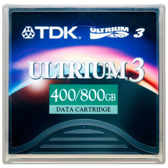 TDK LTO-3- TDK- R-W- 400-800GB Data Cartridge