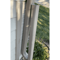 TDL Gutter Systems DERCHW34A Steel Downspout Flip Up Hinge with Magnetic Retention Clip, 4.25 x 4.4 in, 1 Piece
