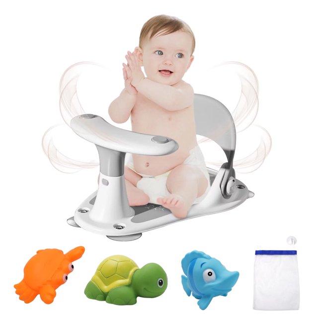 TDOOY Baby Bath Seat,Foldable ,Infant Bath Chair,Child Portable Shower