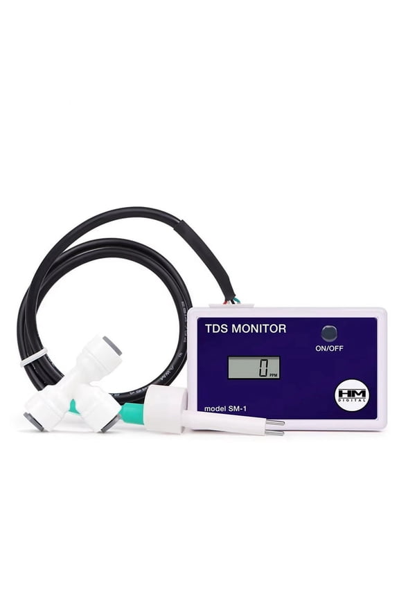 TDS Tester LCD Online Water Quality Meter 0-9990PPM Detection