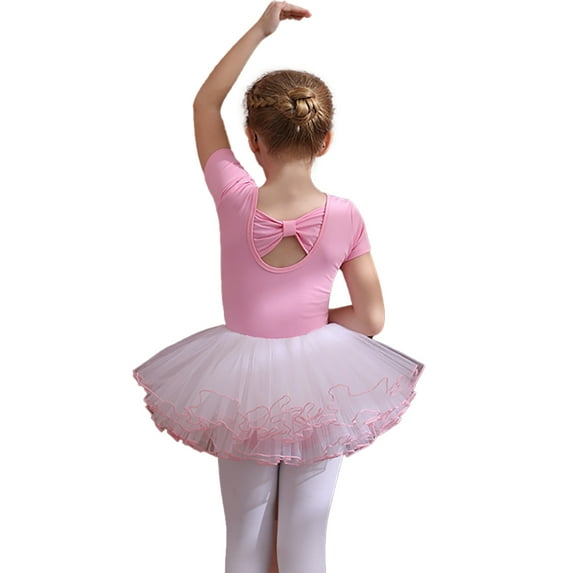 HAOYUNL Kids Leotards for Girls//3-11Y Tutu Dress for Girls//Dance Leotard for Girls/Leotards for Toddler Girls//Toddler Tutu//