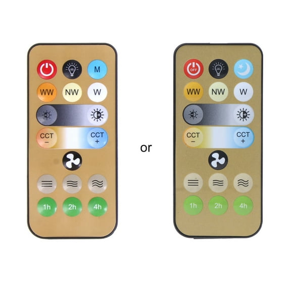 TDZTMNDNB Adjustable Brightness Fan Speed Timing Remote Control Replacement for home bedroom E27