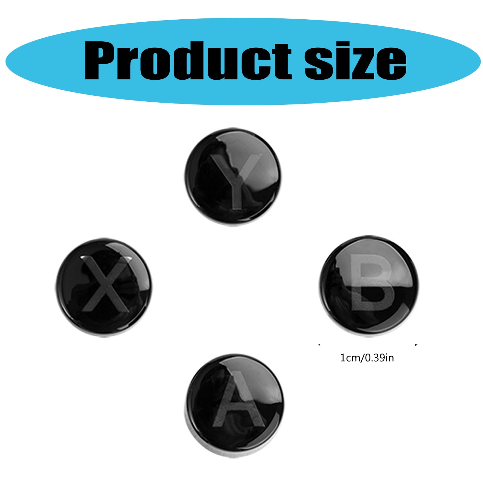 TDZTMNDNB Game Controller Keycap Replace for GulikitKingKong 2 NS08 A B ...