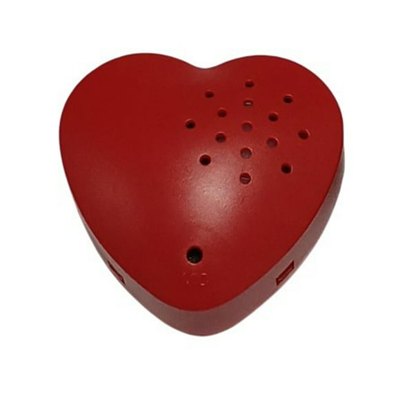 TDZTMNDNB Portable Heart shaped Voice Recorder for Stuffed Animal Box for Plush Toy Easy to use