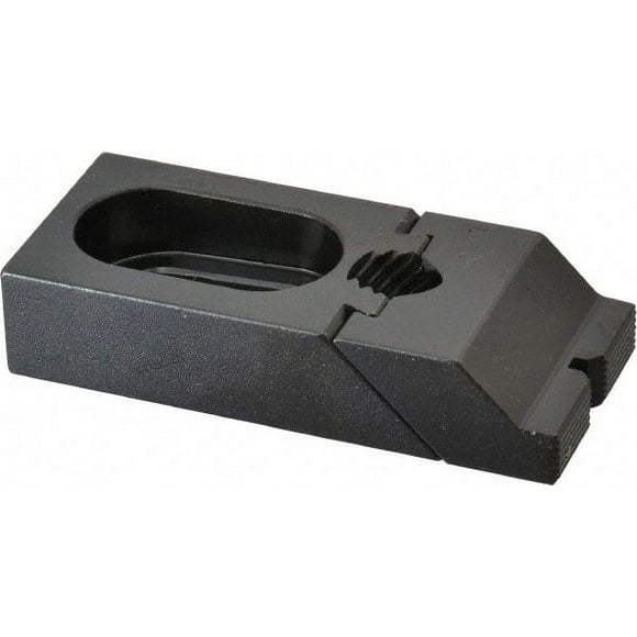 TE-CO 33805 Nuzzler Steel Manual Edge Clamp, 3-5/16" Long x 1-1/2" Wide