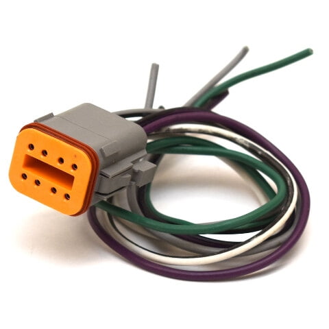 TE Connectivity Boat Female Deutsch | 8-Pin w/ 8 Inch Wire