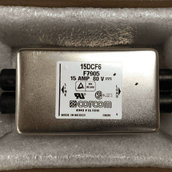 TE Connectivity Corcom 15A 80VDC EMI Filter 15DCF6 F7905