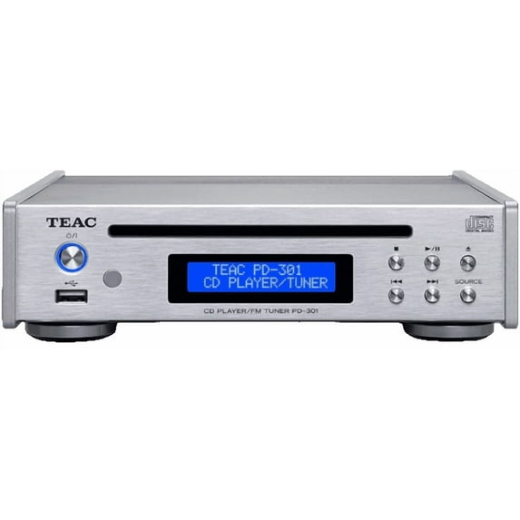 TEAC CD player/FM tuner PD-301-X Silver