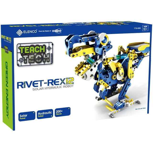 TEACH TECH™ Rivet-Rex12 Solar Hydraulic Robot