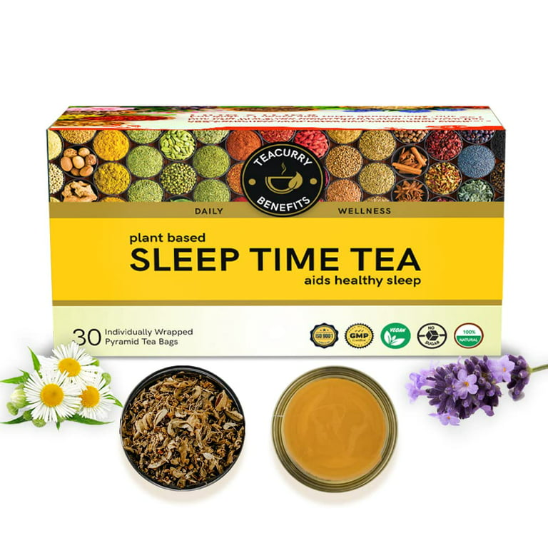 TEACURRY spearmint Tea (1 Months Pack, 30 Tea Bags) Help with Hormonal  Imbalance
