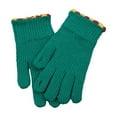 thumbnail image 1 of TEAJOPSUU 1 Pair Winter Gloves for Women Touch Screen Cold Weather Thermal Warm Knitted Glove for Running Driving Hiking D-Olive Green, 1 of 3