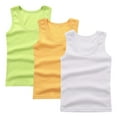 thumbnail image 1 of TEAJOPSUU 3 Pack Girls' Soft Cotton Tank Tops Summer Crew Neck Sleeveless Shirts Casual Base Shirt Tee Tops for Kids 2-14 Years Camouflage, 1 of 3