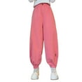thumbnail image 1 of TEAJOPSUU Boys' Closed Bottom Workout Pants Summer Loose Fit Jogger Pants Kids Tween Teen Wide Leg Lightweight Pull-On Pants D-Pink, 1 of 7