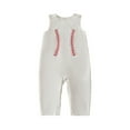 thumbnail image 1 of TEAJOPSUU Unisex Baby Boy Girl Clothes Infant Summer Baseball Printed Bubble Romper Toddler Baby Round Neck Short Sleeve Jumpsuit 3-24 Month White, 1 of 8
