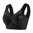 thumbnail image 1 of TEAJOPSUU Womens Wireless Bras Comfortable Push Up Bra No Underwire Bra Full Support Rhinestone Bralette Everyday Wear Seamless Tshirt Bras Black, 1 of 9