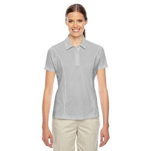 TEAM 365 Ladies' Charger Performance Polo (Sport Silver, XL)