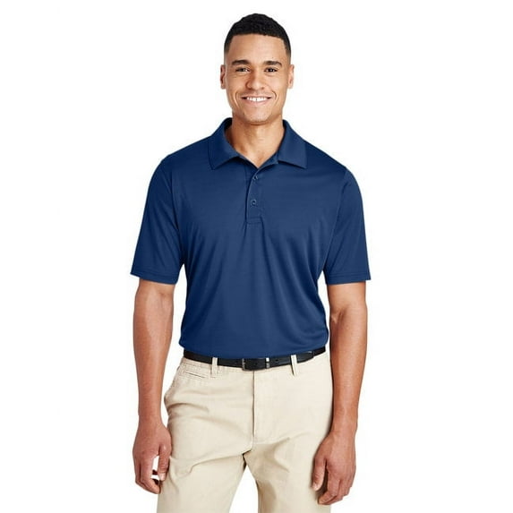Team 365 TT51T Men's Tall Zone Performance Polo-Sport Dark Navy-4XLT