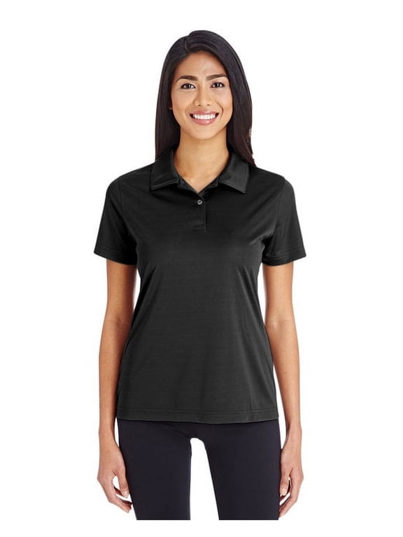 TT51W Women's Zone Performance Polo-Black-2XL