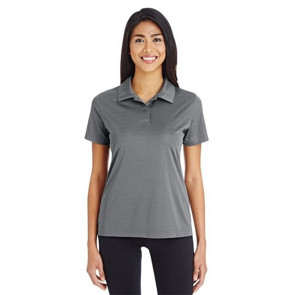 Team 365 TT51W Women's Zone Performance Polo-Sport Graphite-3XL