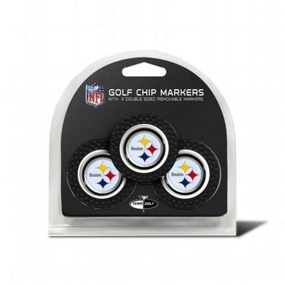 Pittsburgh Steelers Golf Chip 3-Pack Set