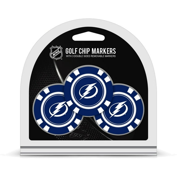 Tampa Bay Lightning Golf Chip 3-Pack Set