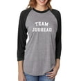 thumbnail image 1 of TEAM JUGHEAD Unisex 3/4 Sleeve Baseball Raglan Tee, 1 of 2