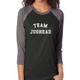 thumbnail image 1 of TEAM JUGHEAD Unisex 3/4 Sleeve Baseball Raglan Tee, 1 of 3