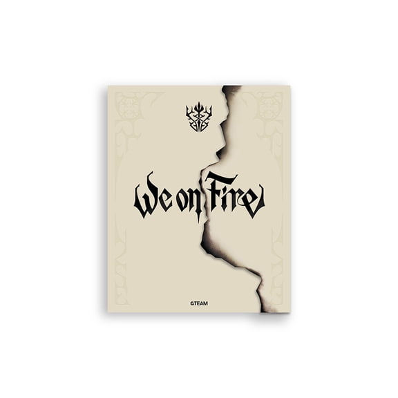 &TEAM - WE ON FIRE 3rd EP Album LIMITED Version