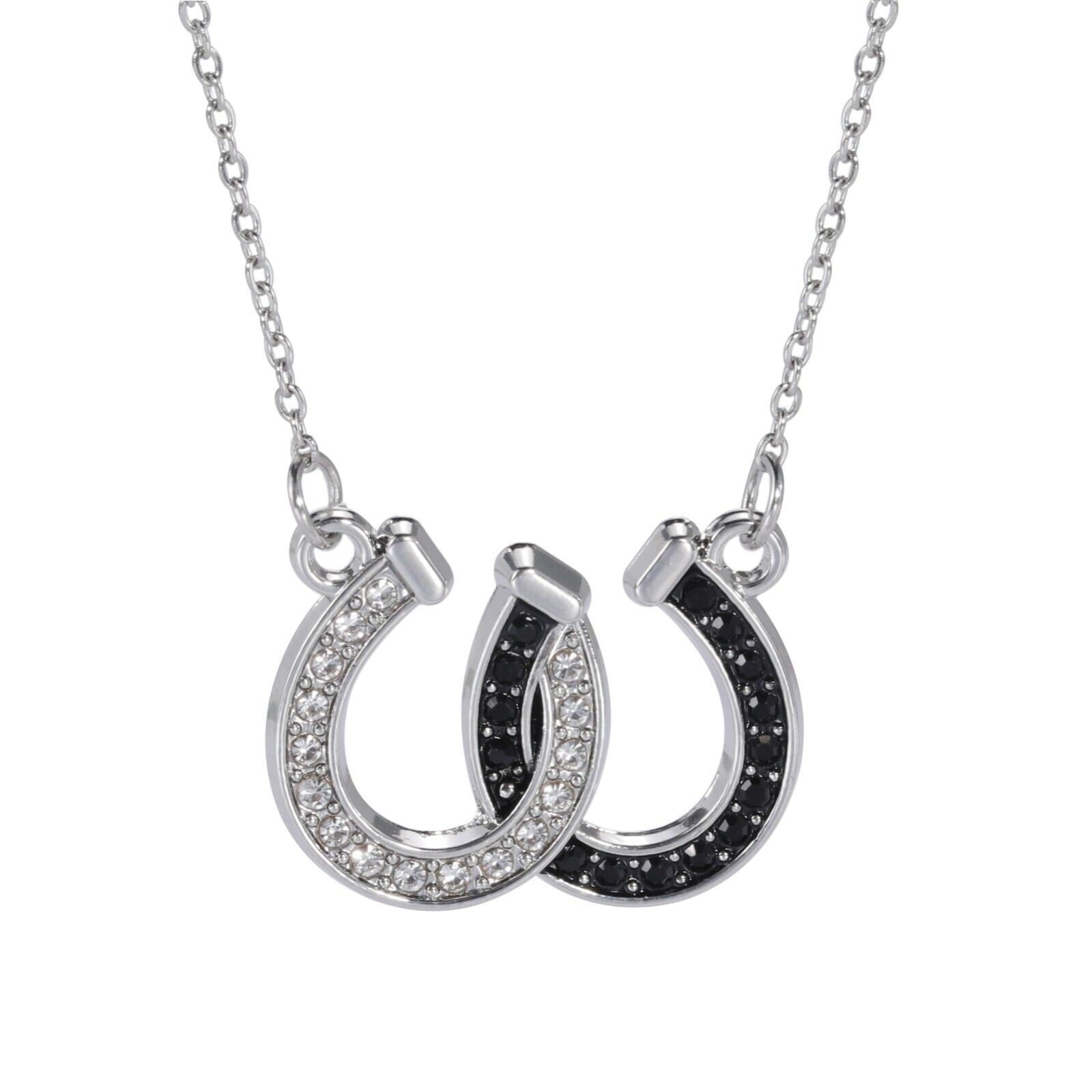 FABUNORA 925 Sterling Silver Cubic Zirconia Crystal Peacock Necklace