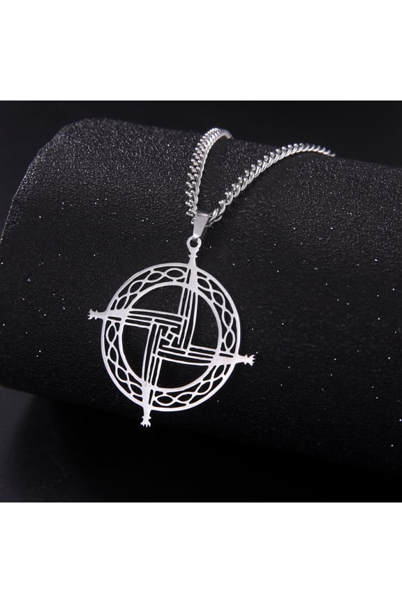 St Brigid's Cross Necklace Christian and Ancient Irish Symbol of Protection Stainless Steel Gold Silver