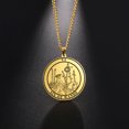 thumbnail image 1 of TEAMER Tarot Necklace Suit of Round Pendants Spiritual Jewelry for Witchy Jewelry（SIX OF WANDS）, 1 of 5
