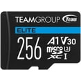 thumbnail interactive-video image 1 of TEAMGROUP 256GB Micro SDXC Flash Memory Card with Adapter, 1 of 5