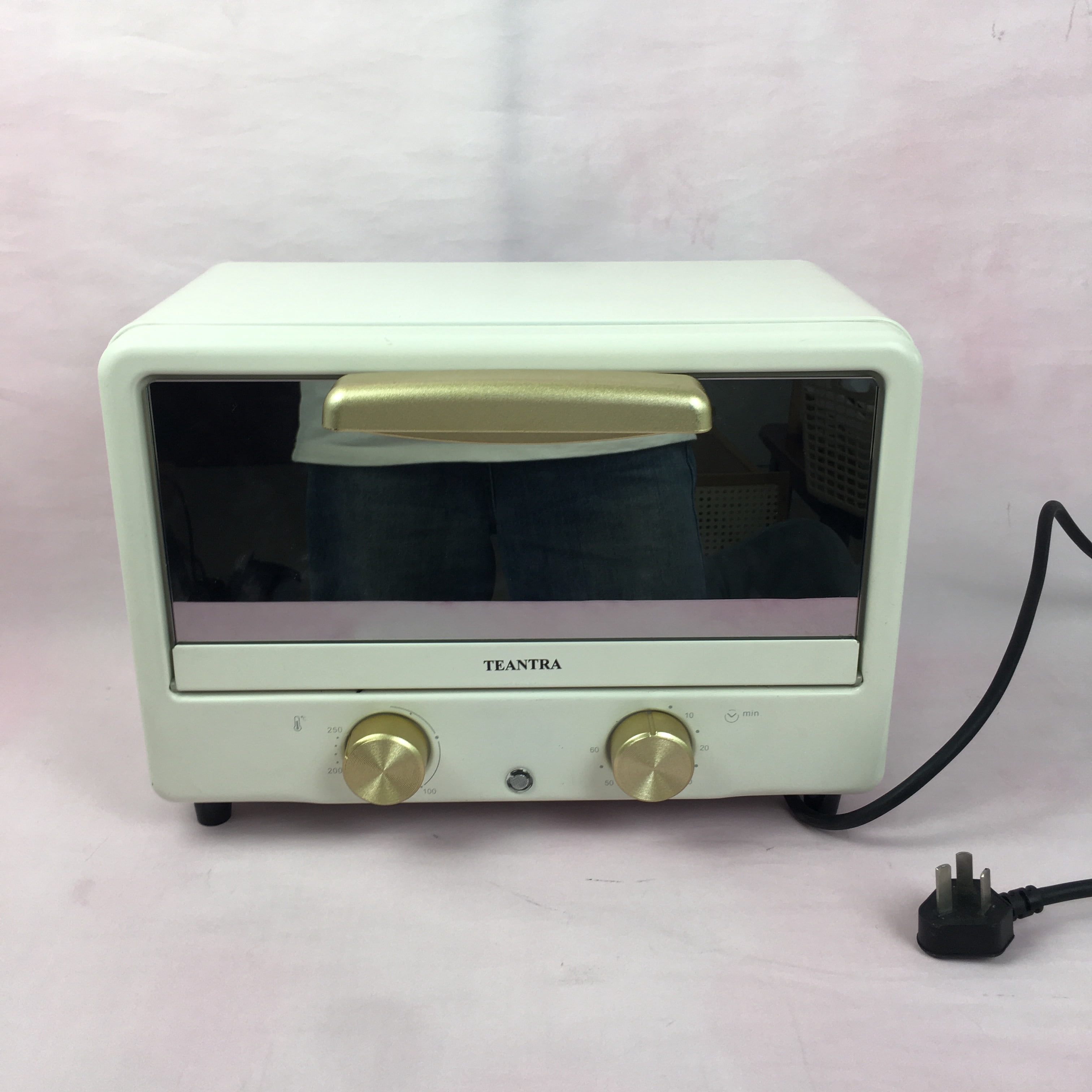 TEANTRA Cooking ovens for household purposes Compact Countertop Oven with Adjustable Temperature and Timer