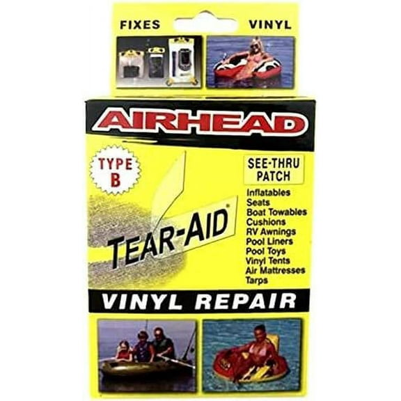 TEAR-AID Vinyl Repair Kit, Green Box Type B, 3 Pack