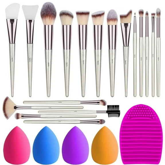 TEATTY 16Pcs Makeup Brush Set, Professional Makeup Brushes Set