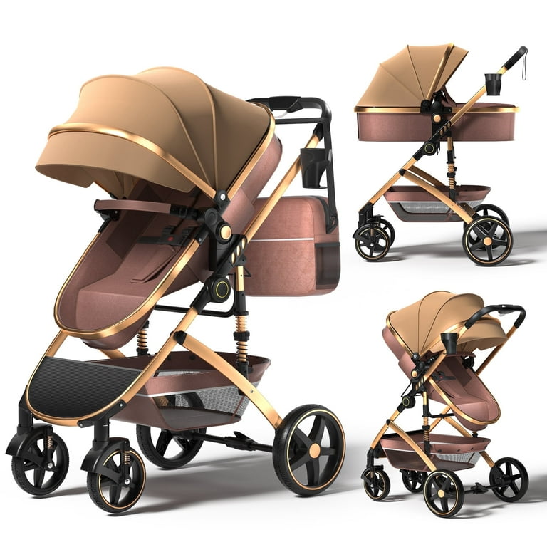 babyeap in Baby Stroller, Foldable Lightweight Carriage