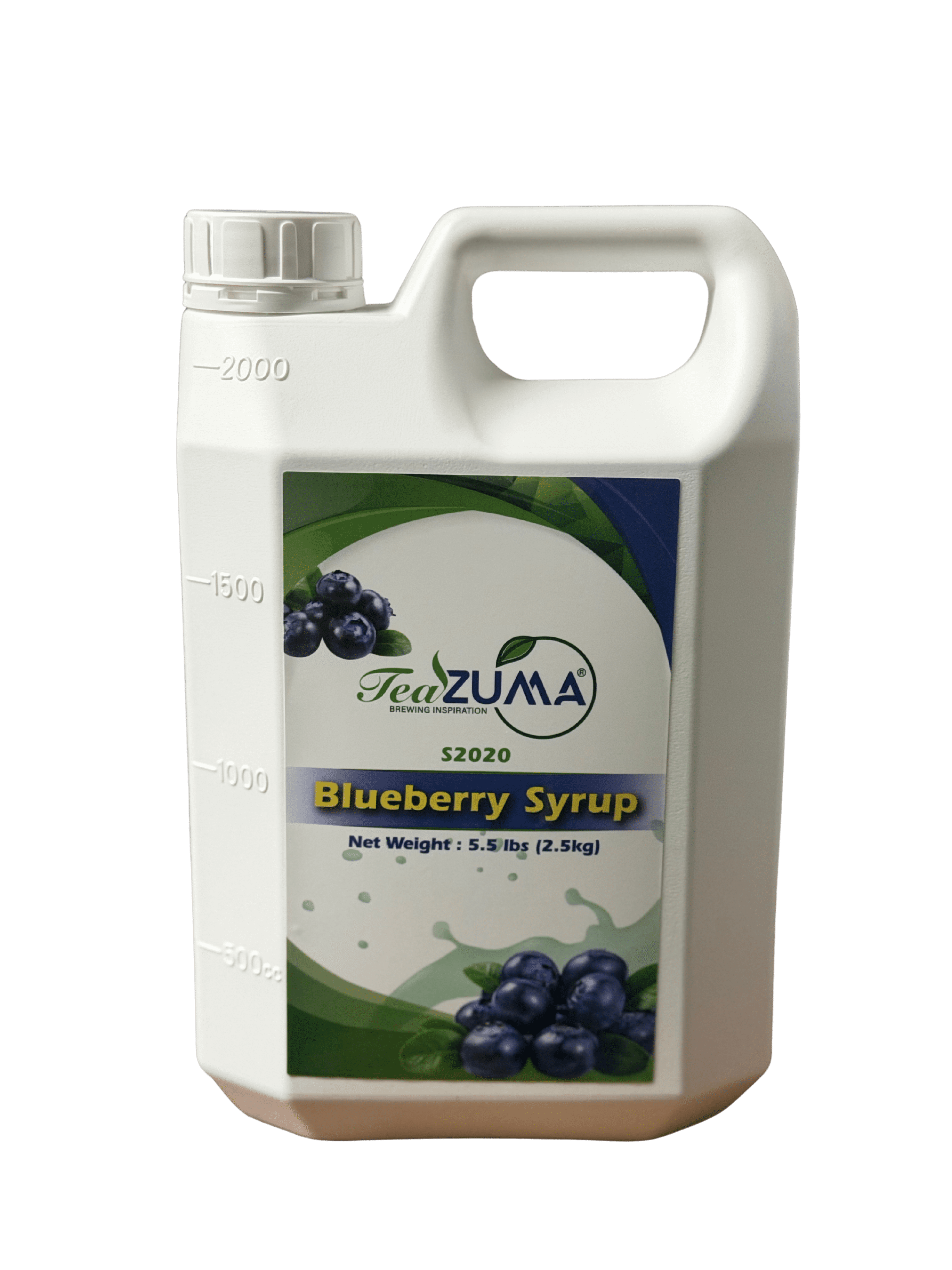 TEAZUMA BLUEBERRY SYRUP 5.5 lbs - Walmart.com