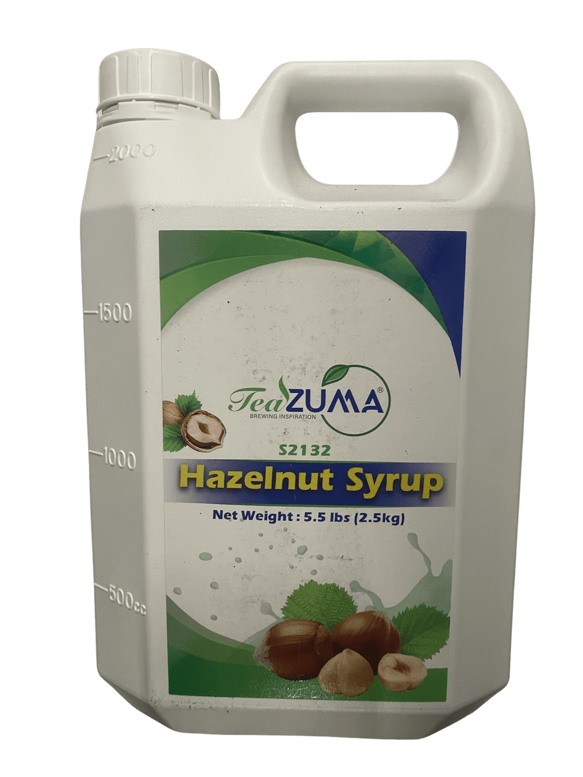 TEAZUMA HAZELNUT SYRUP 5.5LBS - Walmart.com