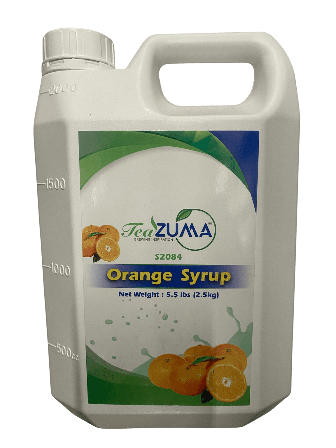 TEAZUMA ORANGE SYRUP 5.5 lbs - Walmart.com