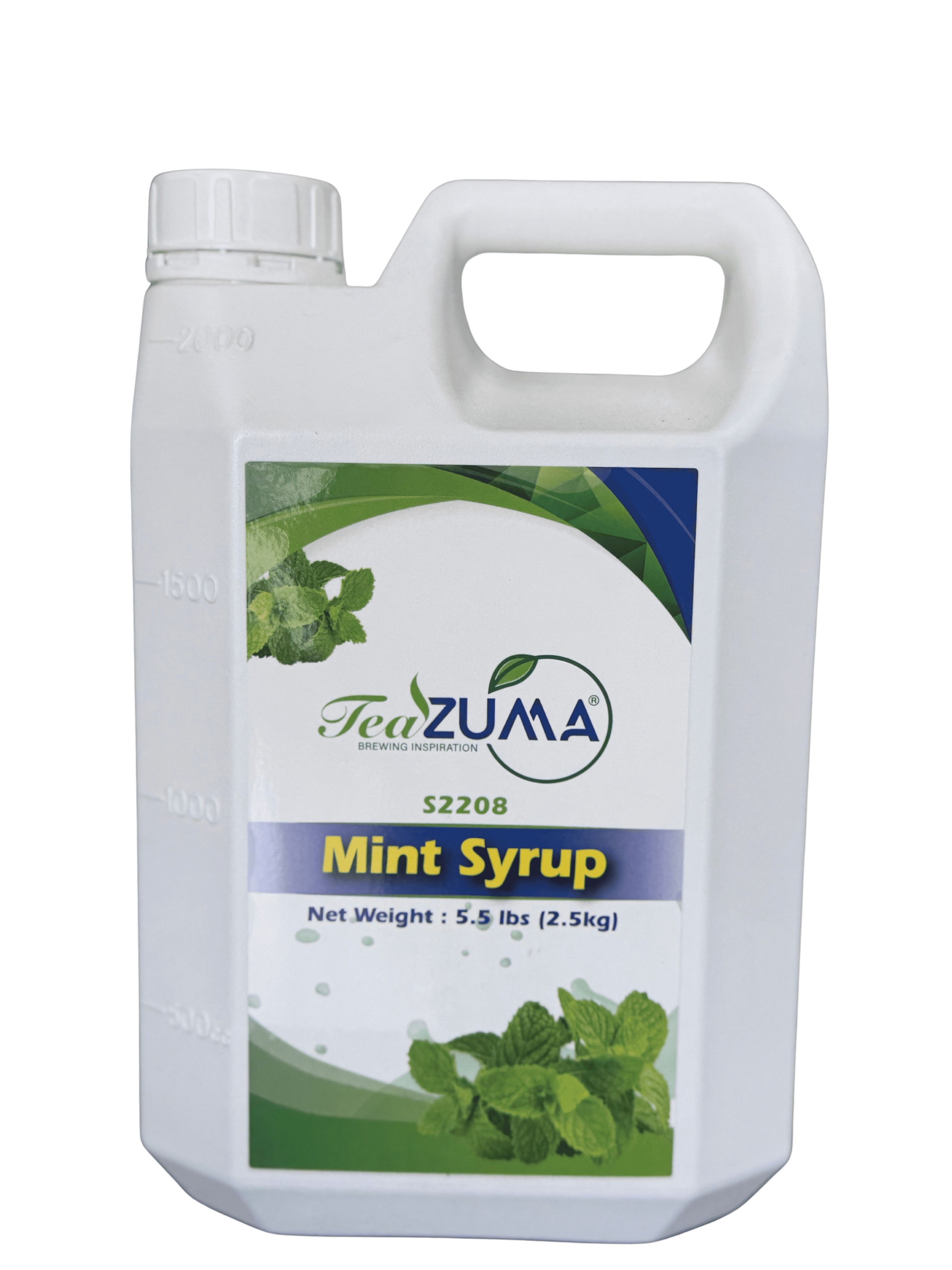 TEAZUMA PEPPERMINT SYRUP 5.5 lbs - Walmart.com