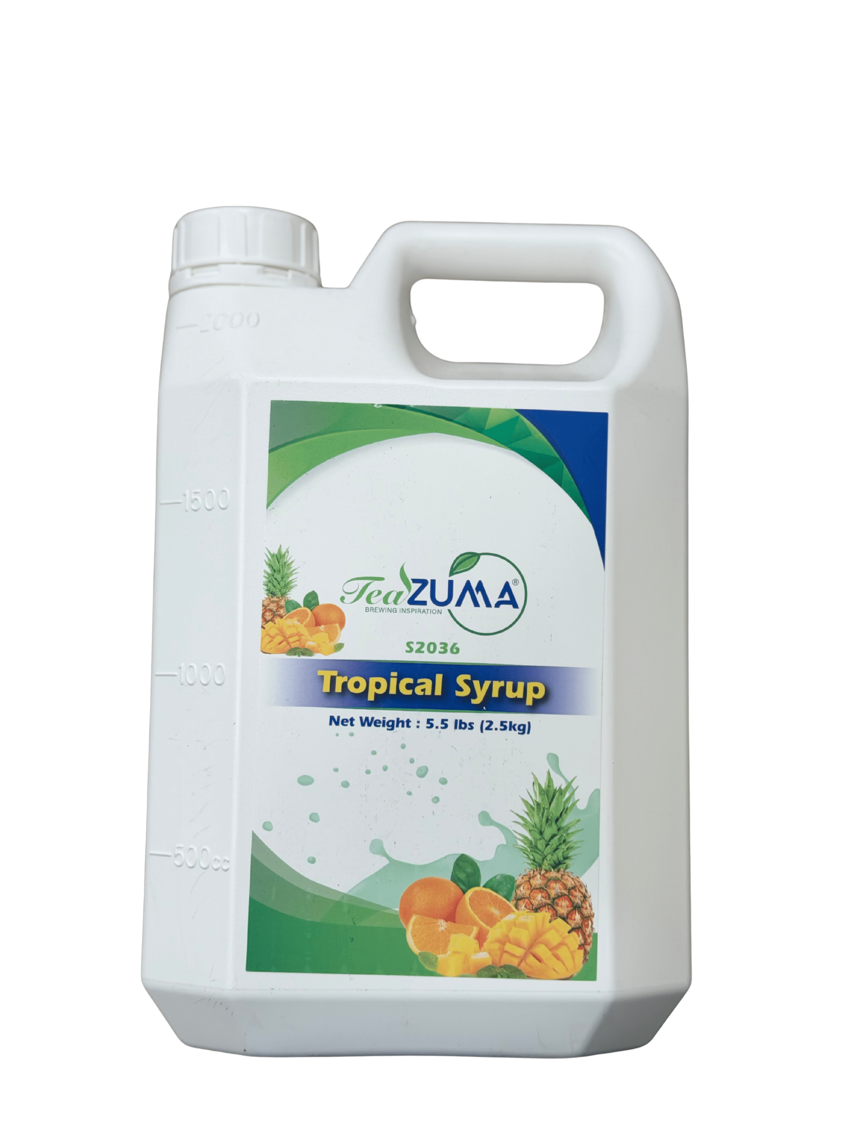 TEAZUMA TROPICAL SYRUP 5.5 lbs - Walmart.com