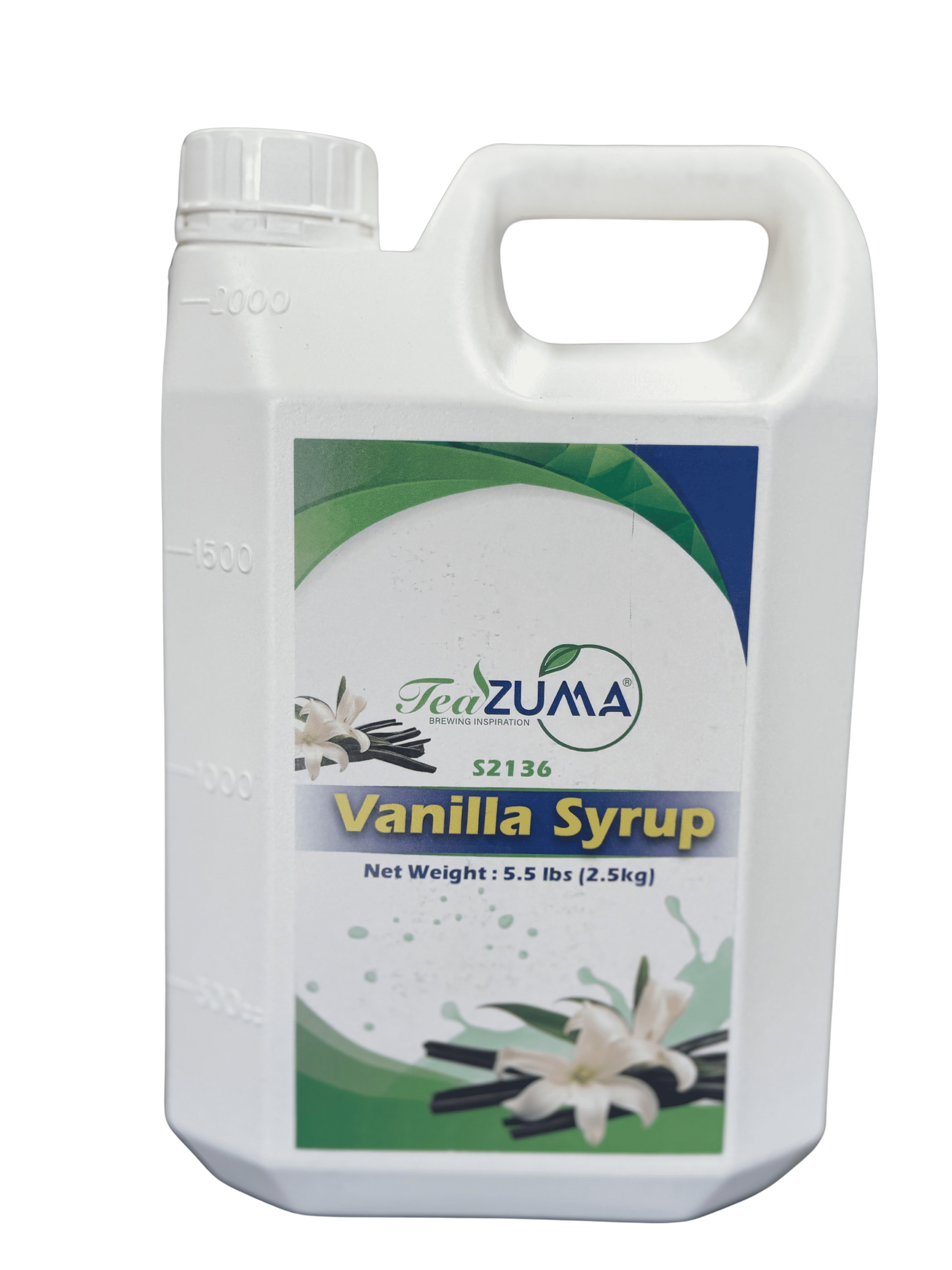 TEAZUMA VANILLA SYRUP 2.65 lbs/ bottle - Walmart.com