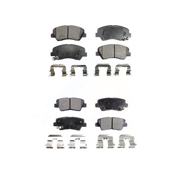 EXPPOWER Ceramic Brake Pads – Front & Rear For Hyundai Elantra GT, Veloster, Kia