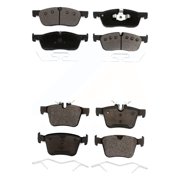 TEC Front Rear Ceramic Brake Pads Kit for Car Land Rover Jaguar F-Pace Discovery Sport Range Velar Evoque XE E-Pace XF KTC-100555