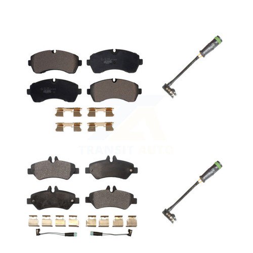 TEC KTW-101415 4-Wheel Set Brake Pad Sets Front & Rear for Van Sprinter 3500
