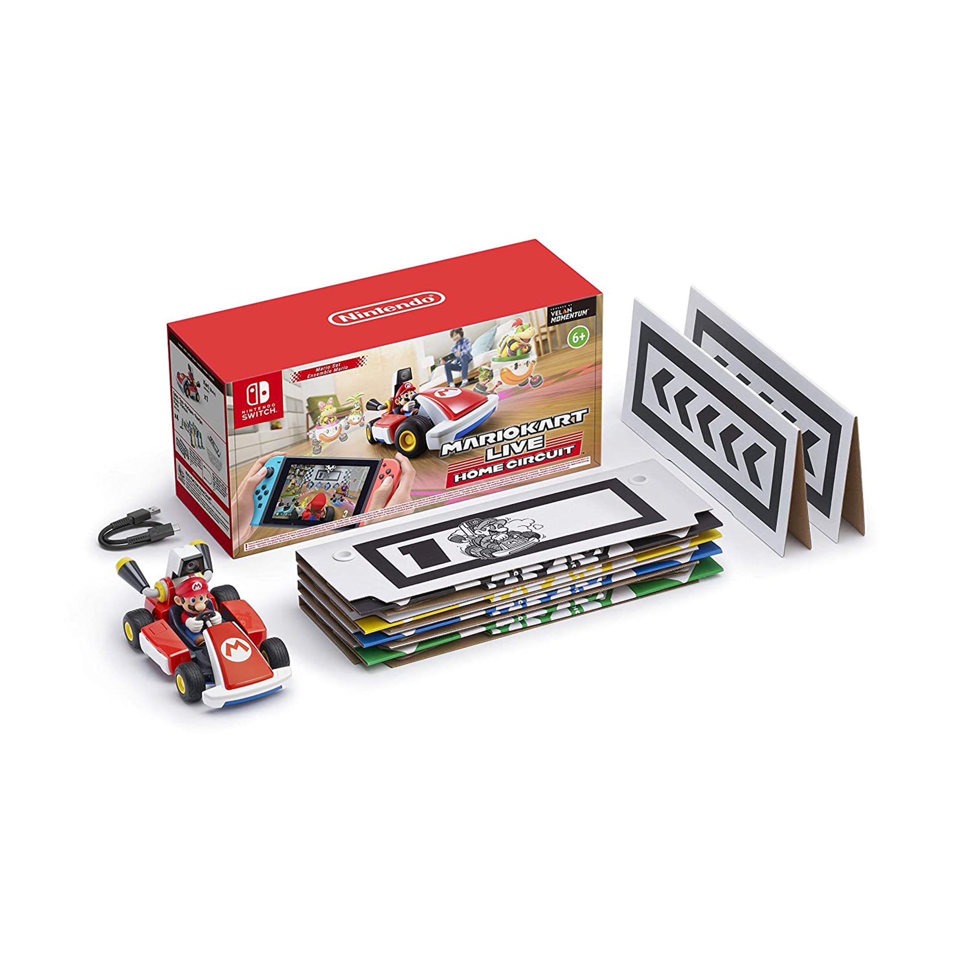 TEC Mario Kart Live: Home Circuit -Mario Set - Nintendo Switch (Console not included)