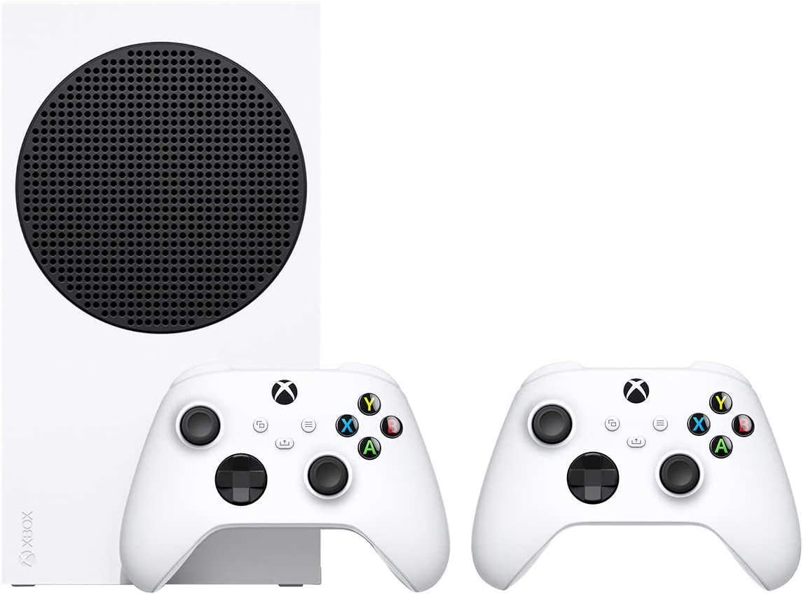  Microsoft Xbox Series S 512GB SSD Console White - Includes Xbox  Wireless Controller - Up to 120 frames per second - 10GB RAM 512GB SSD -  Experience high dynamic range 