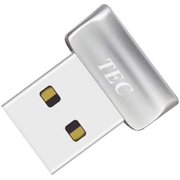 TEC Mini USB Fingerprint Reader for Windows 10 Hello, TEC TE-FPA2 Bio-Metric Fingerprint Scanner PC Dongle for Password-Free and File Encryption, 360° Touch Speedy Matching Security Key
