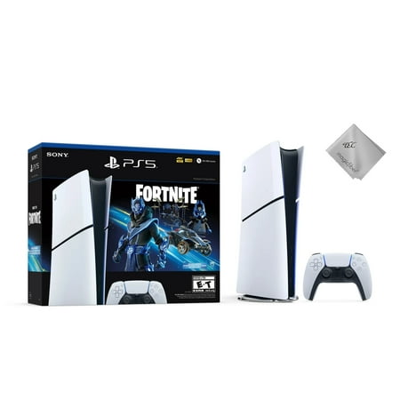 TEC New PlayStation_5 Digital Edition – Fortnite Cobalt Star Bundle